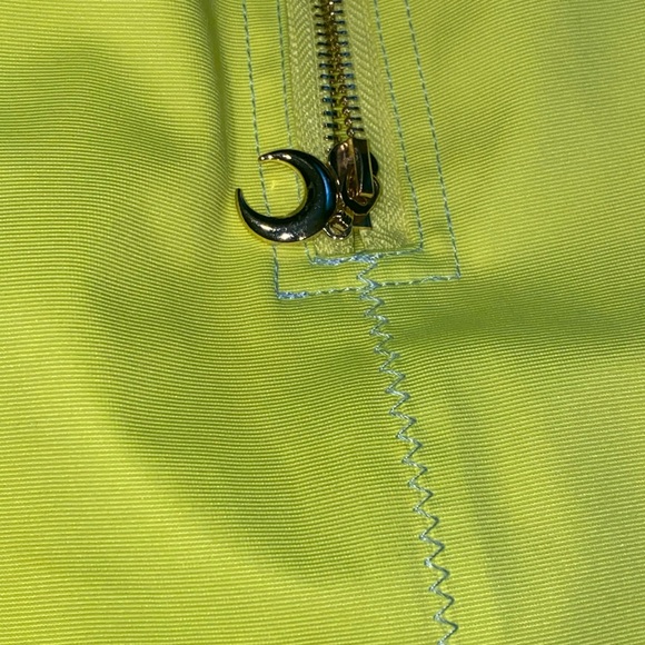 Marine Serre Yellow Moiré Radiation Neon Trouser Size M - Picture 7 of 7